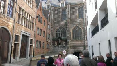 Antwerp with Joani, Barbara and Mary