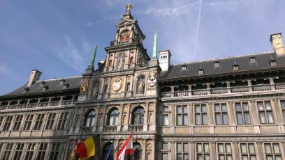 Antwerp with Joani, Barbara and Mary