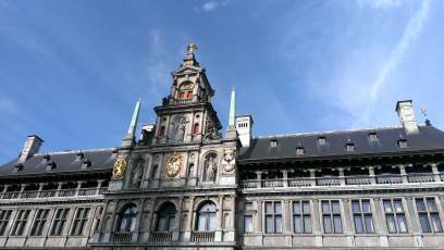 Antwerp with Joani, Barbara and Mary