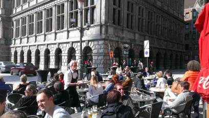 Antwerp with Joani, Barbara and Mary