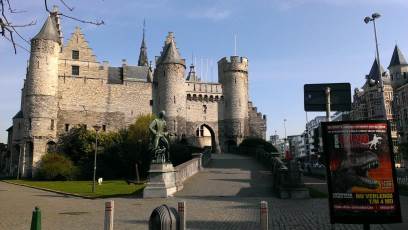 Antwerp with Joani, Barbara and Mary