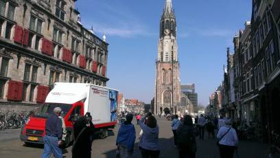 Delft with Joani, Barbara and Mary