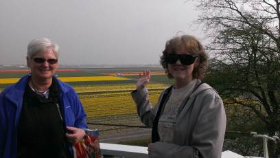 Keukenhof with Joani, Barbara and Mary