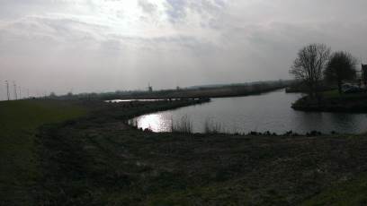 Kinderdijk with Joani, Barbara and Mary