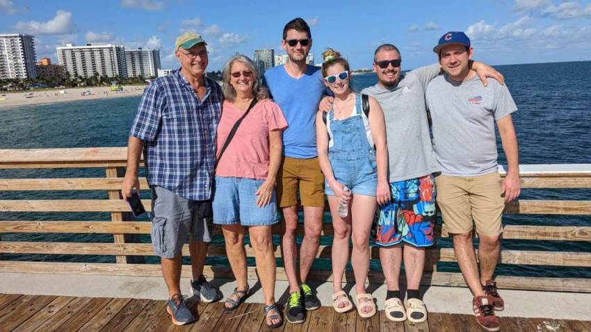  Jim, Margaret, Chris, Karli, Bill and Kyle 