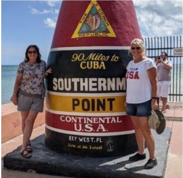  Terre and Margaret in Key West 