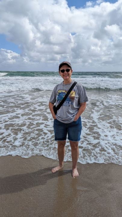  Toni at the Atlantic Ocean 