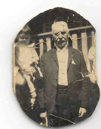  Mom's Grampa Francis Corrigan Mary Corrigan Toomey behind him 