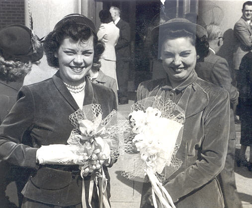  Auntie Fran and Auntie Kay Auntie Kay's wedding 