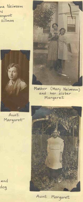 Gramma Balmes and her sister Margaret